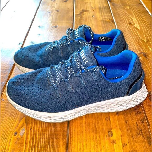 NOBULL Navy Blue Ripstop Runners Low Ankle Sneakers Women's Size 6.5 - Picture 4 of 9